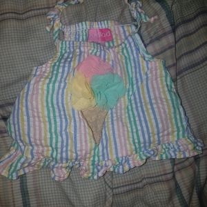 Boutique icecream tank top shirt 6 to 9 months